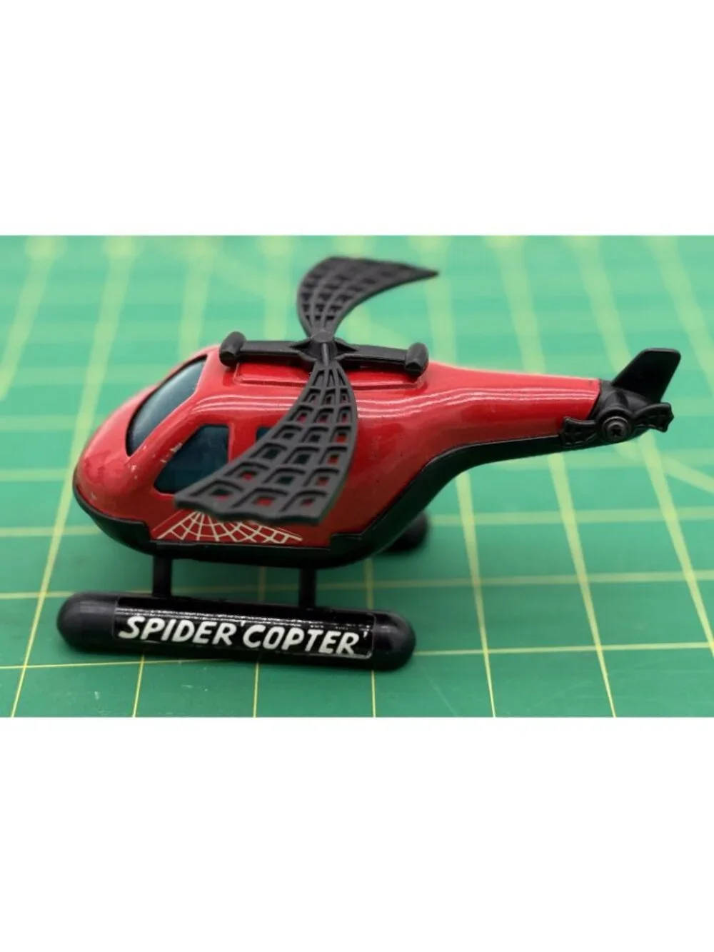1980 Vtg The Amazing Spider-Man Red Spider Copter Buddy L Corp